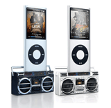 boom box mini speakers for ipod and iPhone